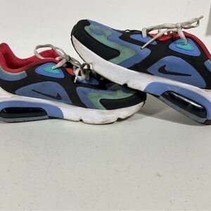 Nike Air Max 200 Royal Pulse Light Aqua GS Size 7 or 8.5 WomenAT5627-400 Running